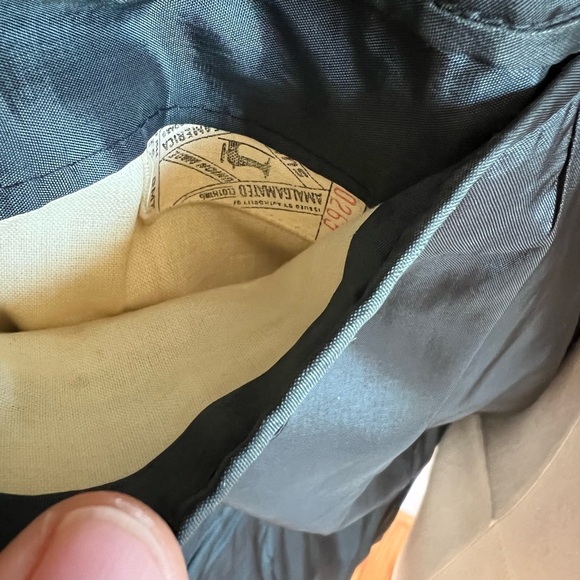 Gold Emblem Plaid Wool Jacket - Picture 6 of 11